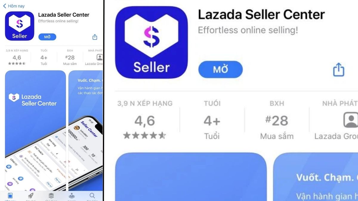 Cách đăng ký bán hàng trên Lazada bằng điện thoại - Bước 5