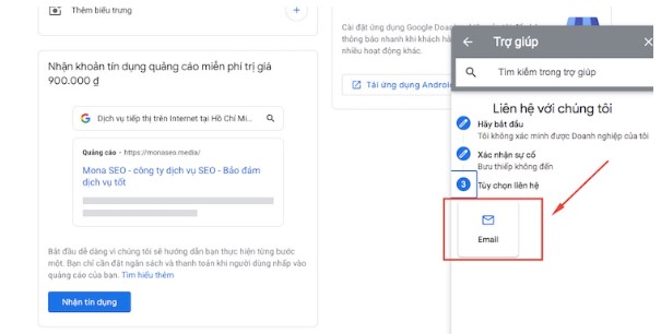 Lỗi đăng ký địa chỉ trên Google Map