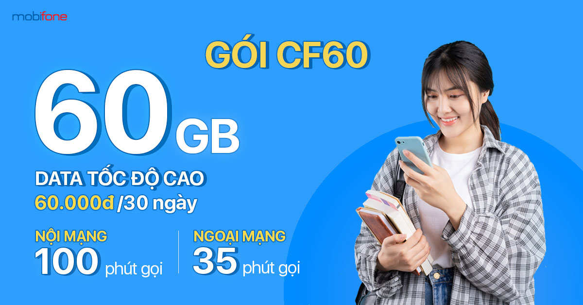 Thông tin gói CF60 MobiFone