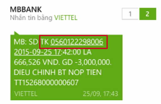 Số tài khoản MB Bank xem ở đâu? có bao nhiêu số?